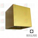 wever ducre box 1.0 gold wall lamp