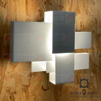 wever ducre white arzy led wall lamp
