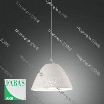 fabasluce casale 3532-40-102 pendant lamp ceramic white