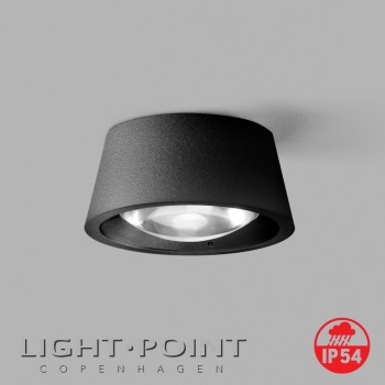 light point optic out 1+ black lamp ip54
