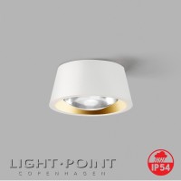 light point optic out white gold lamp