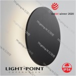 light point soho w5 black wall lamp ip54