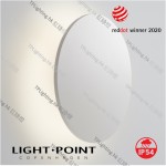 light point soho w5 white wall lamp ip54