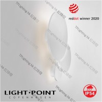light point soho white w1+w2+w3 wall lamp ip54