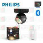 philips-hue-buckram-single-spot-black-1x5-5w-230v-white-ambiance-bluetooth-dimmer-included-tplighting