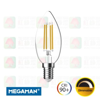 megaman lc208053 dm led filament e14