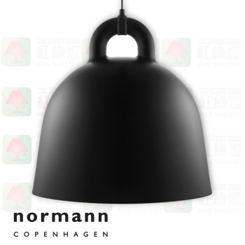 normann copenhagen bell black large pendant lamp