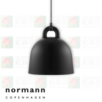 normann copenhagen bell black small pendant lamp