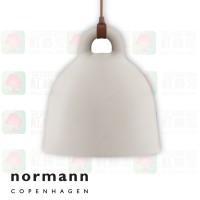 normann copenhagen bell sand medium pendant lamp