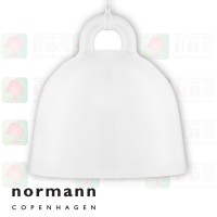 normann copenhagen bell white large pendant lamp