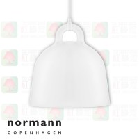normann copenhagen bell white medium pendant lamp