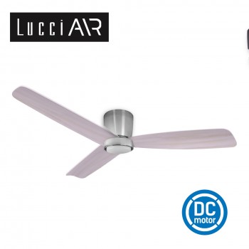 lucci air radar 52 silver washed oak ceiling fan light 風扇燈