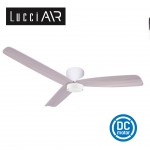 lucci air radar 52 white washed oak ceiling fan light 風扇燈