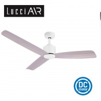 lucci air climate 2 52 white washed oak ceiling fan 吊扇