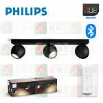 philips hue 50473 buckram-plate-spiral-black-3x5-5w-230v-white-ambiance-bluetooth-dimmer-included-tplighting dimmer switch