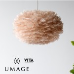 umage eos medium brown feather pendant lamp 吊燈 燈飾