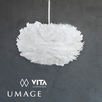 umage eos mini white feather pendant lamp 吊燈 燈飾
