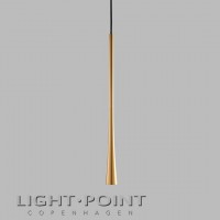 light point drop s1 gold pendant lamp