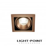 light point ghost 1 rose gold recessed spot light 拉絲玫瑰金暗藏射燈 1