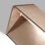 light point mood led wall lamp rose gold3