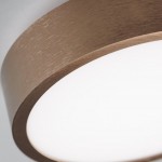 light point shadow led ceiling lamp rose gold4