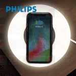 philips 66134 bedside 床頭燈 wireless charger for mobile phone 1