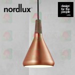 nordlux float 18 copper pendant lamp2