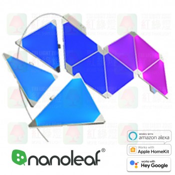 nanoleaf sharps triangle 9 panels