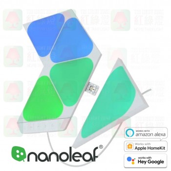 nanoleaf sharps triangle mini 5 panels