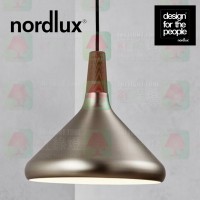 nordlux float 27 brushed steel pendant lamp