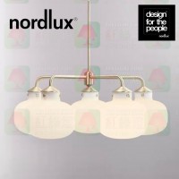 nordlux ratio 5 heads glass pendant lamp
