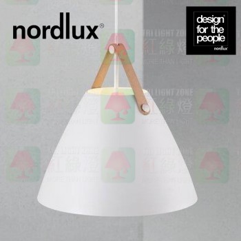 nordlux strap 36 white pendant leather strap