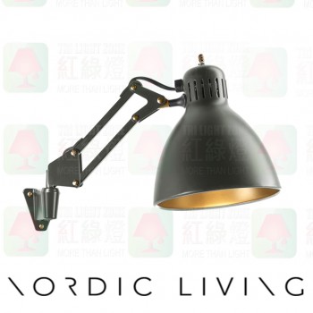 nordic living Archi_W1_with_Wall_Mount_ForestGreen_wall lamp