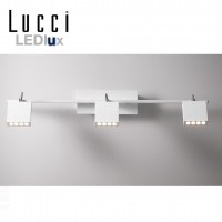 lucci ledlux sirius 150922 square white led spot light