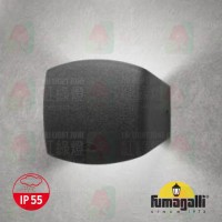 fumagalli abram black 150 outdoor wall lamp
