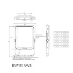BVP151 LED73WW PSU 70W flood light ip65 1