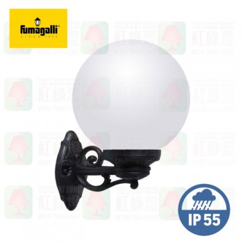 fumagalli g30.131.e27 globe 300 classic outdoor waterproofed wall lamp ip55