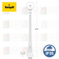 fumagalli g30.156.e27 globe 300 classic outdoor waterproofed pole lamp ip55 戶外燈 防水燈 花園燈