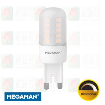megaman led g9 gu9 lu200025 dm-opv00 led light bulb dimmable