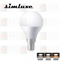 simluxe 23516 color switching led light e14 6w led
