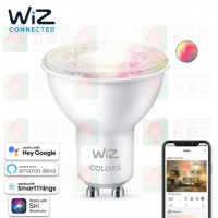 wiz gu10 rgb smart light bulb bluetooth
