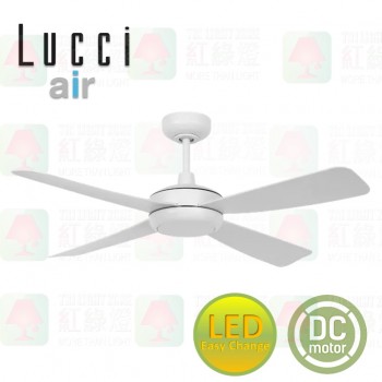 213302 lucci air slipstream white ceiling fan with light 風扇燈 吊扇燈