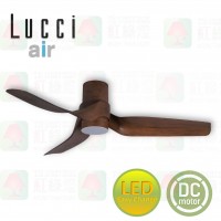 213356 lucci air nautica dark koa ceiling fan with light 風扇燈 吊扇燈