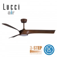 213359 lucci air line dark koa ceiling fan with light 風扇燈 吊扇燈 main