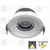 billy-83 8.9w led recessed spot rack