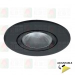 mt-101-3w led black recessed spot