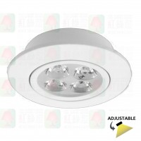 mt-141-4w led recessed spot white
