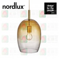 nordlux uma 23 amber glass pendant lamp