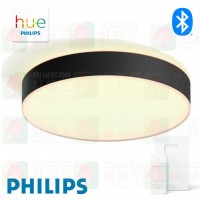 philips hue enrave L black ceiling lamp smart light 41160 bk