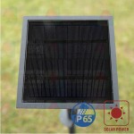 solar power portable waterproofed spike lamp ip65 3